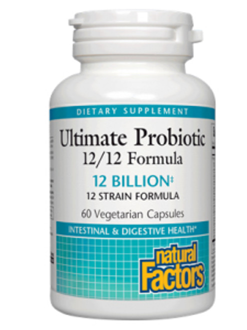 Ultimate Probiotic 12/12 Form 60 vegcaps Natural Factors