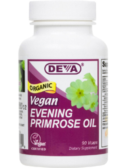 Vegan Evening Primrose Oil  90 vcaps Deva Nutrition LLC