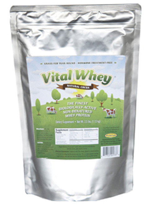 Vital Whey Natural Cocoa 56 srvngs Well Wisdom