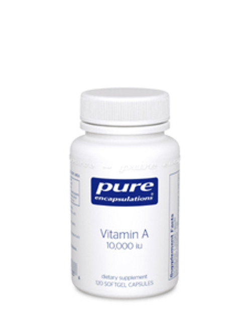 Vitamin A 10,000 IU 120 gels Pure Encapsulations