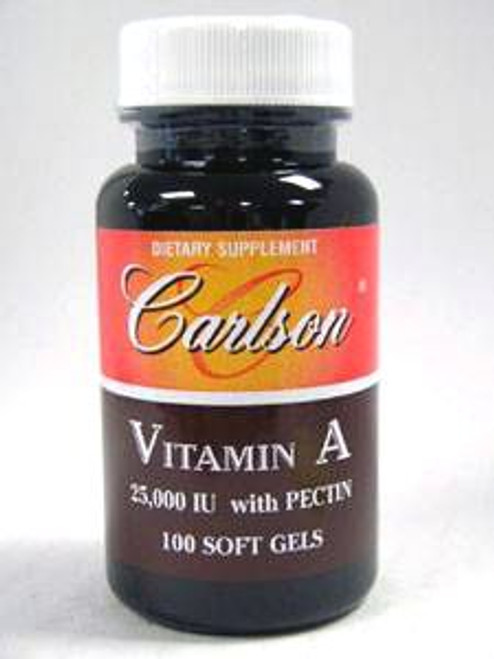 Vitamin A with Pectin 100 caps Carlson Labs