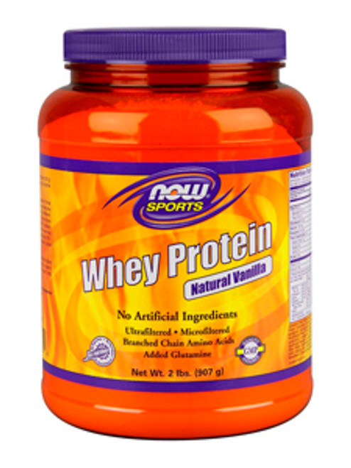 Whey Protein (Natural Vanilla) 2 lbs NOW