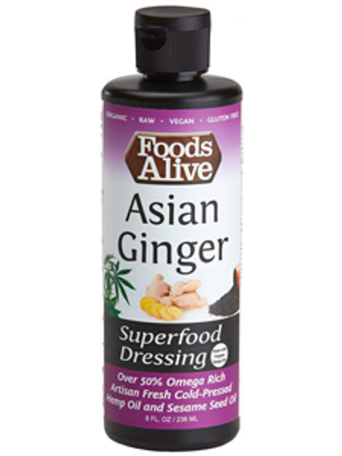 Asian Ginger Superfood Dressing 8 fl oz Foods Alive