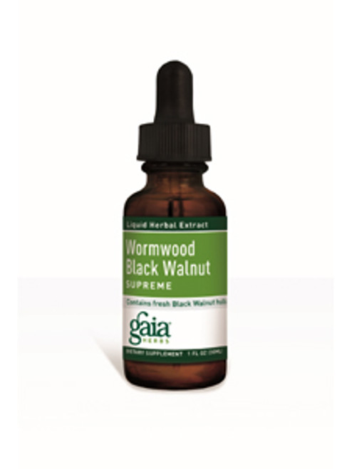 Wormwood Black Walnut Supreme 1 oz Gaia Herbs