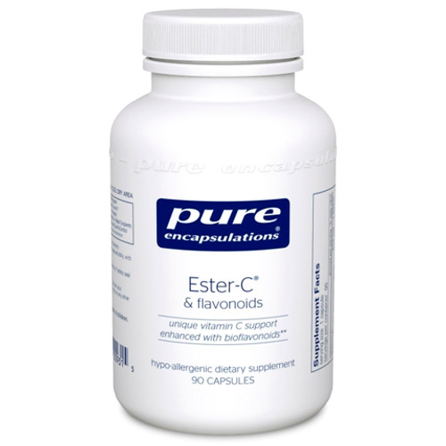 Pure Encapsulations Ester-C and Flavonoids 90 Capsules