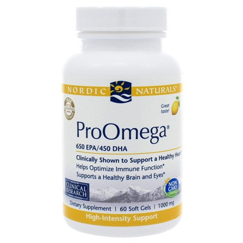 Nordic Naturals ProOmega Lemon 60 Softgels