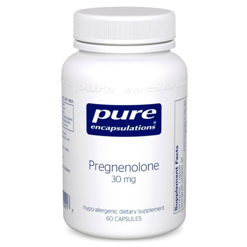 Pure Encapsulations Pregnenolone 30mg 60 Capsules