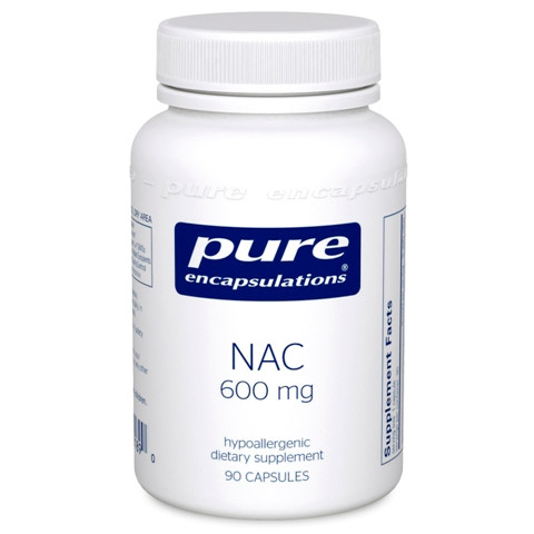 Pure Encapsulations NAC 600mg 90 Capsules