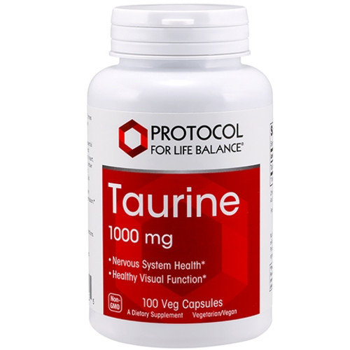 Protocol for Life Balance Taurine 1000mg 100 Capsules