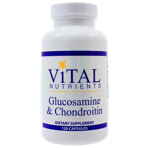 Vital Nutrients Glucosamine and Chondroitin Sulfate 120 Capsules