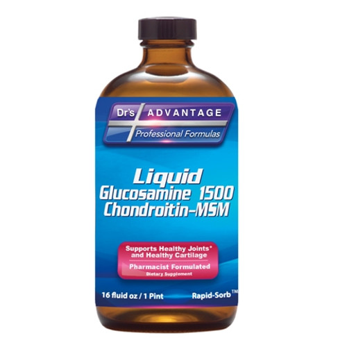 Dr's Advantage Liquid Glucosamine 1500-Chondroitin-MSM 16 Ounces