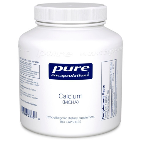Pure Encapsulations Calcium (MCHA) 250mg 180 Capsules
