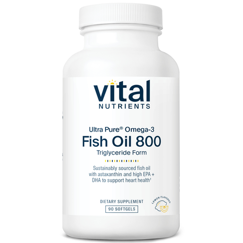 Vital Nutrients Fish Oil 800 Triglyceride, Ultra Pure