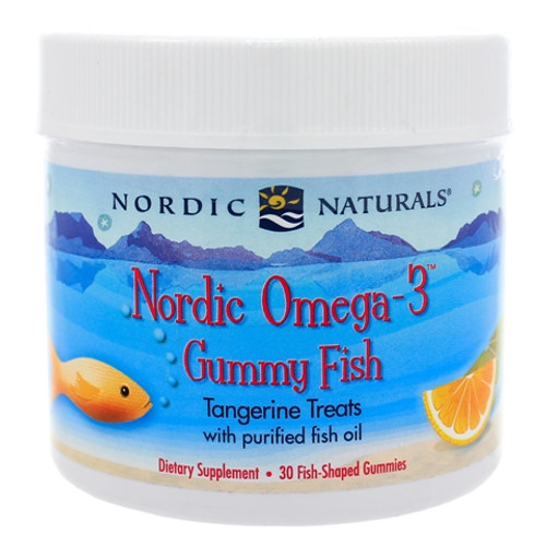 Nordic Naturals Nordic Omega-3 Gummy Fish/Tangerine 30 Gummies