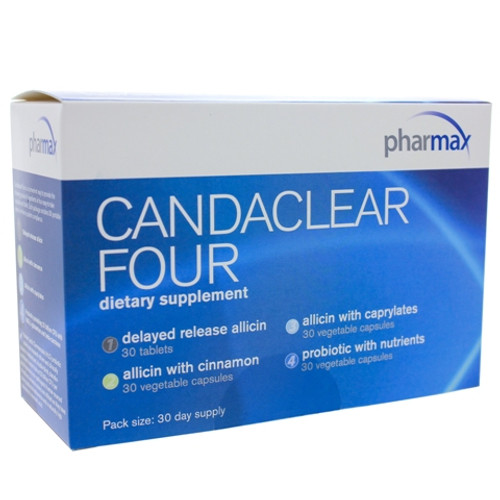 Pharmax Candaclear Four 30 Day Supply 30 Packets