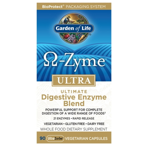 Garden of Life Omega Zyme Ultra 90 Capsules