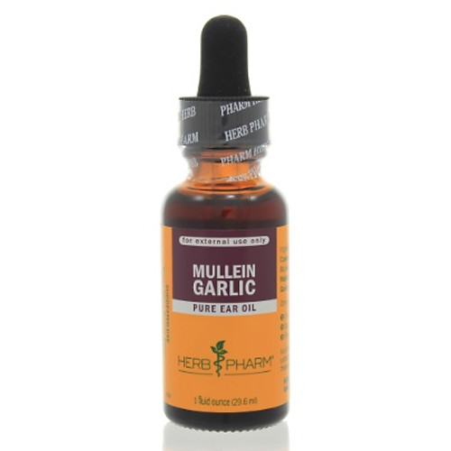 Herb Pharm Mullein Garlic Oil 1 Ounce