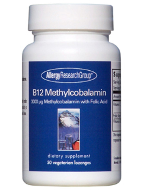 B12 Methylcobalamin 50 loz Allergy Research Group