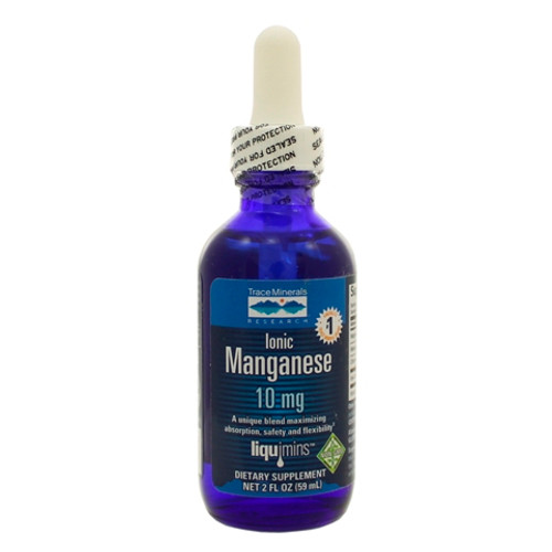 Trace Minerals Research Liquid Ionic Manganese - 10mg 2 ounces