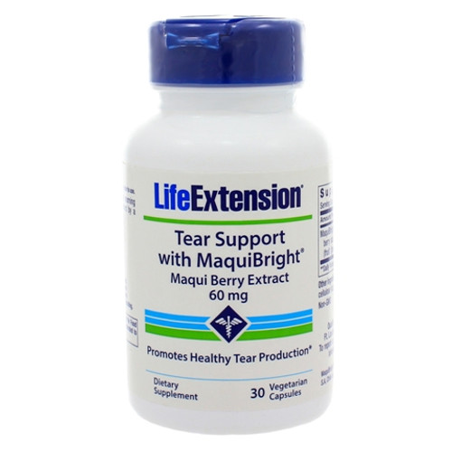 Life Extension Tear Support with MaquiBright 30 Capsules