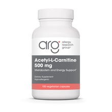Allergy Research Group Acetyl L-Carnitine 500mg