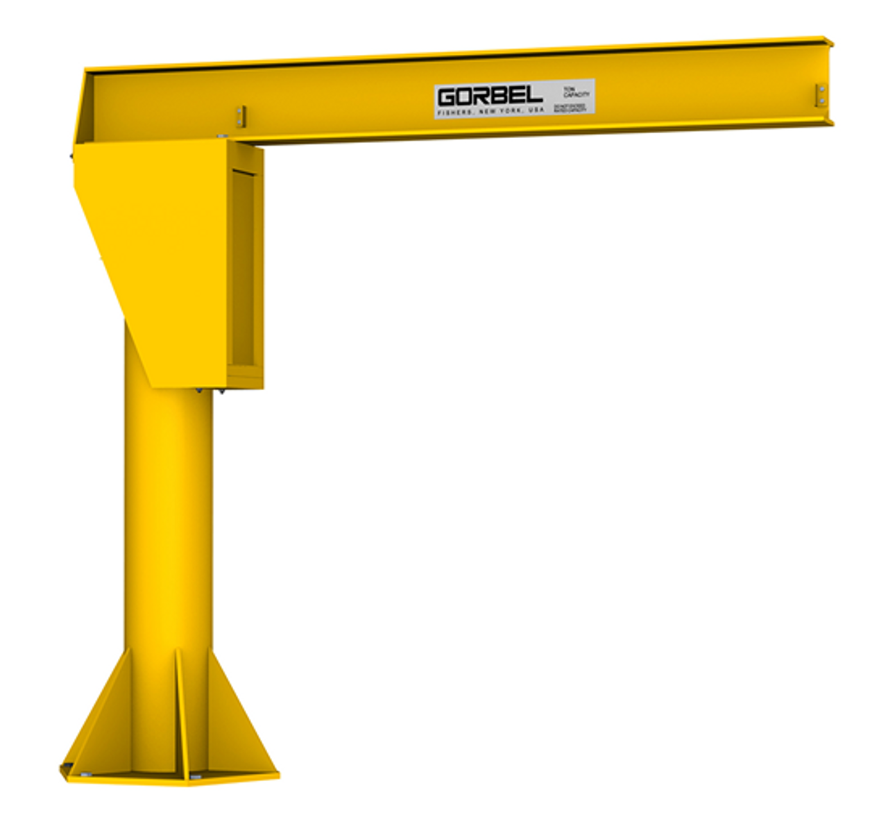 Floor Mount Jib Cranes