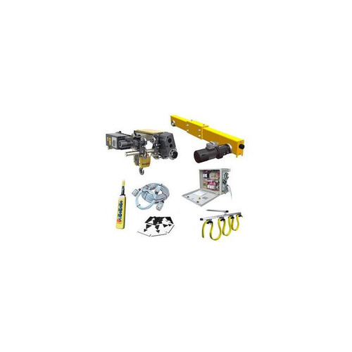 10-Ton Overhead Crane Complete Kit by Street Crane 30-foot Max Span VFD