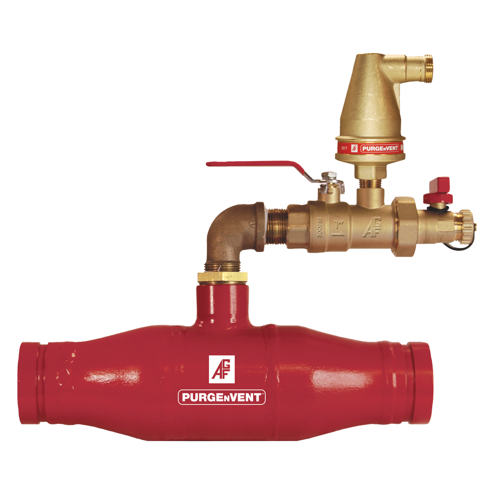 Automatic Air Vent for Fire Sprinkler Systems 7900AAV AGF Mfg.