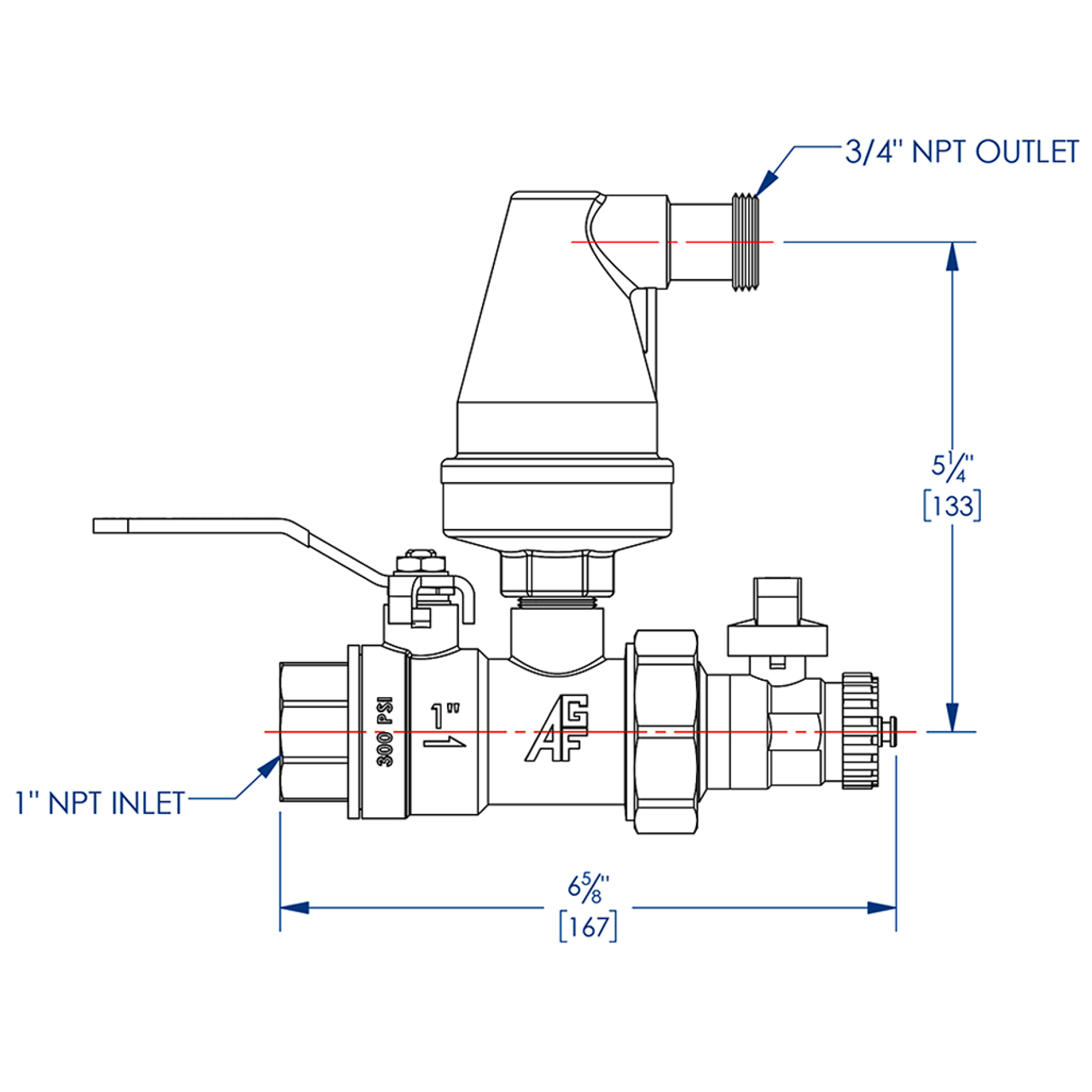 Watts N36 3/4