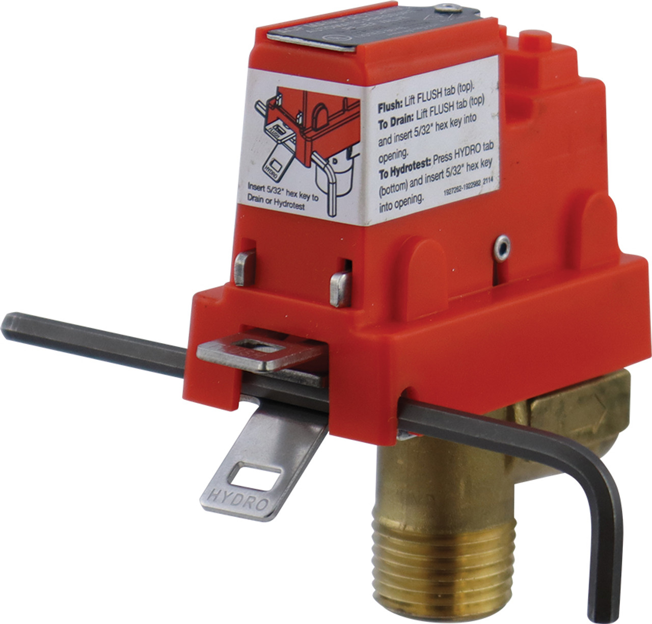 1/2 Lockable Pressure Relief Valve, UL Listed & FM Approved, Model 7000L