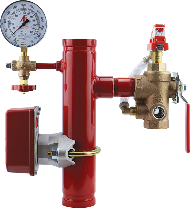 Commercial Floor Control Valve Assembly | RiserPACK