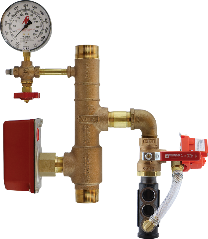 Residential Fire Sprinkler System Riser | 8011 | RiserPACK