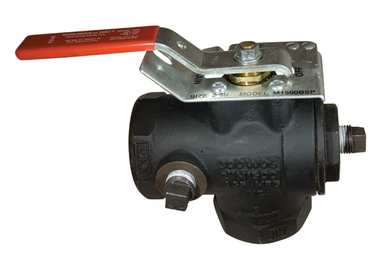 AGF Model 1500 iron drain and test valve.