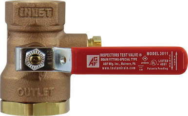 Model 3011 Inspector'sTEST Ball Valve