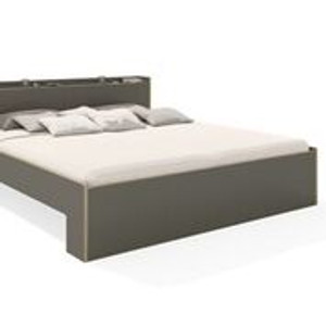 NOOK Double Modern Bed in Anthracite NOOK Double Modern Bed in Anthracite