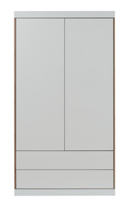 FLAI 2-Door Wardrobe with External Drawers FLAI 2-Door Wardrobe with External Drawers
