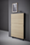 FlatMate Ultra Thin Modern Desk in oak closed FlatMate Ultra Thin Modern Desk in oak closed