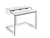 Plane Modern Desk in White