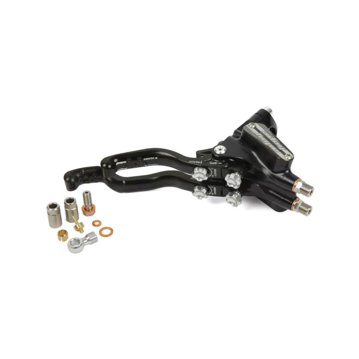 Duo Master Cylinder Complete Black R/H - Cecil Walker Cycles