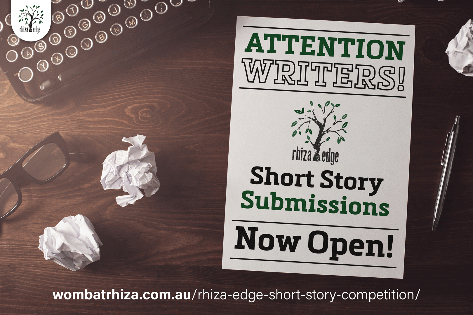 Rhiza Edge Short Story Competition Now Open