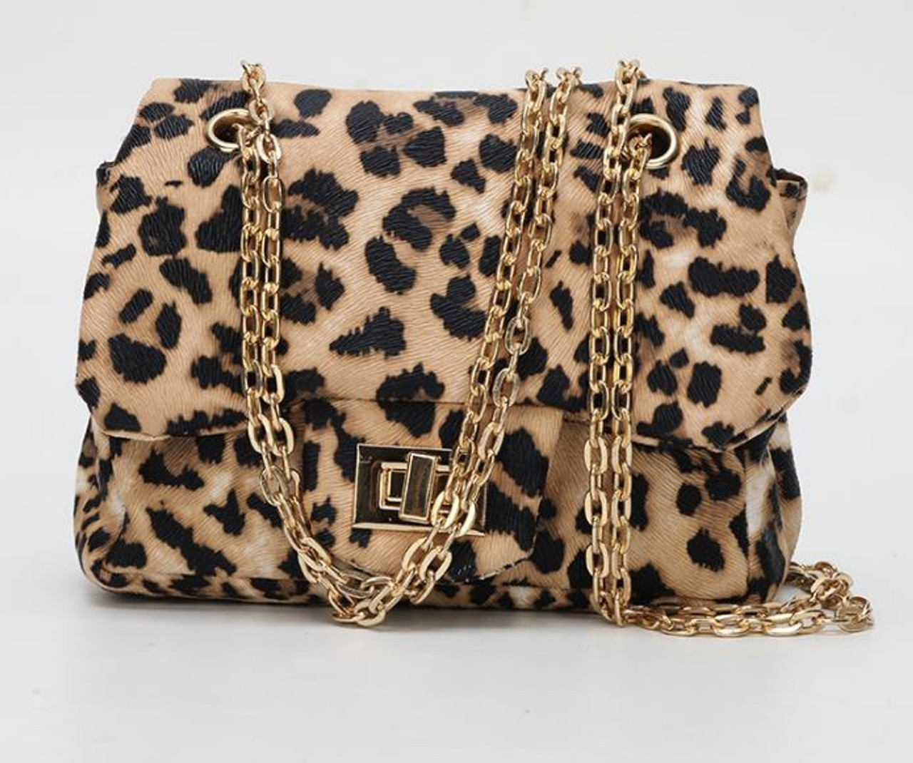 leopard handbag