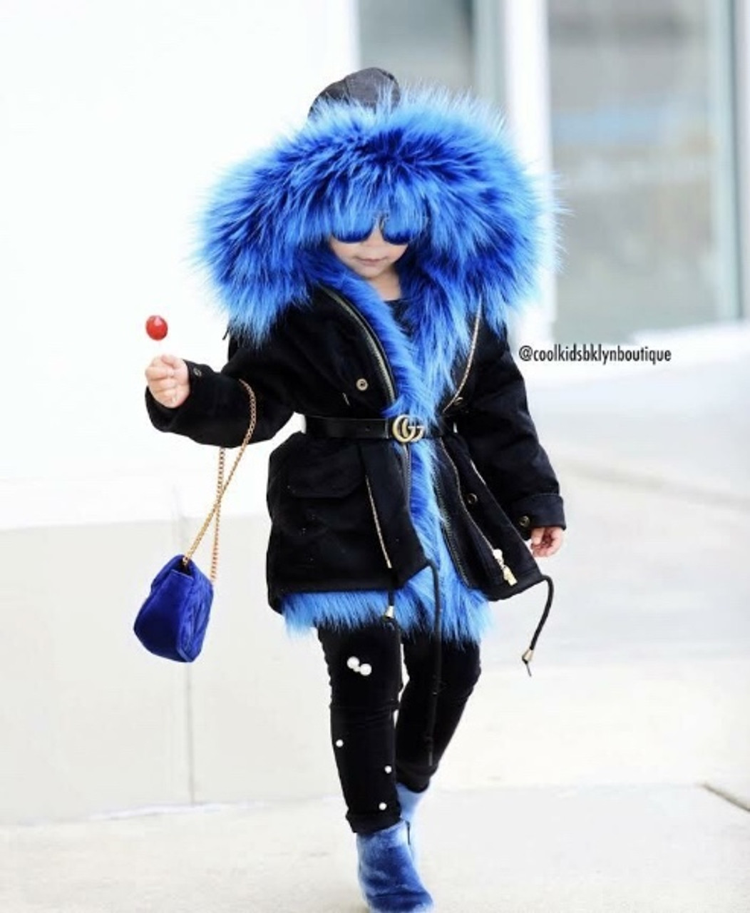 The Original FAUX PARKA Coat (FOR TODDLERS - COOL KIDS BKLYN BOUTIQUE LLC
