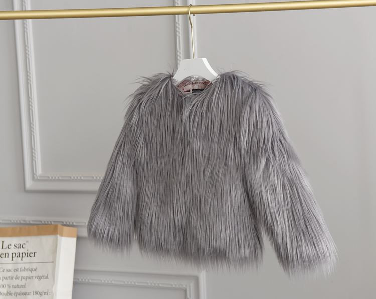Luna Mini Faux Fur Coat for Girls – Toddler to Preteen | Cool Kids