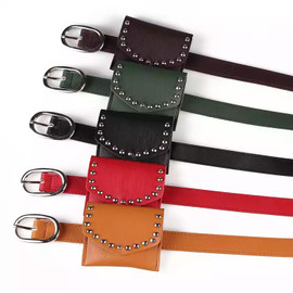 MINI COIN STUDDED FANNY PACKS (Toddler~Teens)