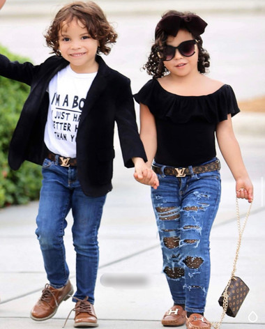 LEAVE AN IMPRESSION children BELT (UNISEX) COOL KIDS BKLYN