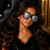 Black-mirror studded square sunglasses for girls by Cool Kids Bklyn oversized kids fashion shades