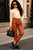 Mini Luxe Leather Jogger – Brown