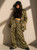 Luxury kids streetwear outfit by Cool Kids Bklyn, olive monogram two piece set with blazer and pants for girls