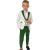 boys ivory green 3 piece suit luxury kids formal outfit elegant tuxedo style