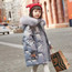 KYLA LONG DOWN COAT  Faux Fur Hooded Parkas TODDLERS & tweens